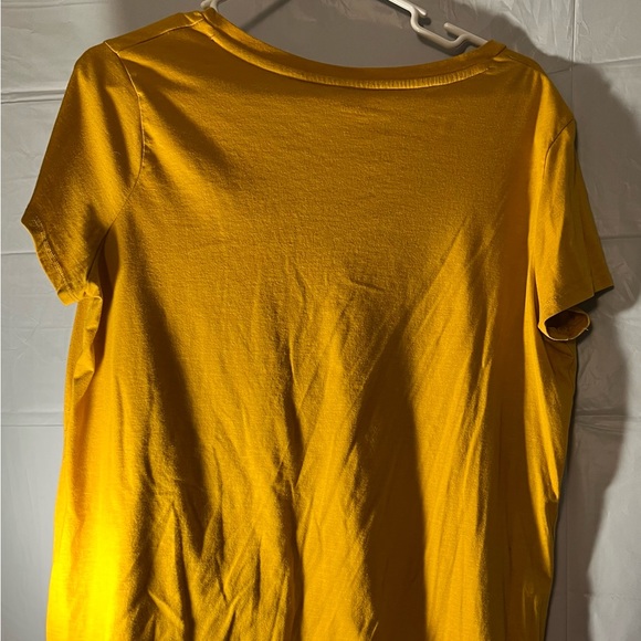 Woman’s gold colored Mossimo Top - Picture 2 of 3